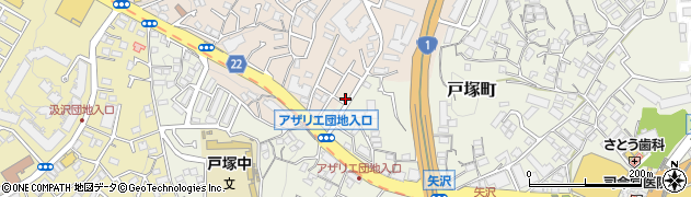 神奈川県横浜市戸塚区戸塚町4691-7周辺の地図