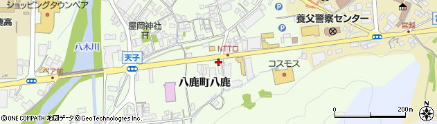 朝日新聞サービスアンカー八鹿周辺の地図