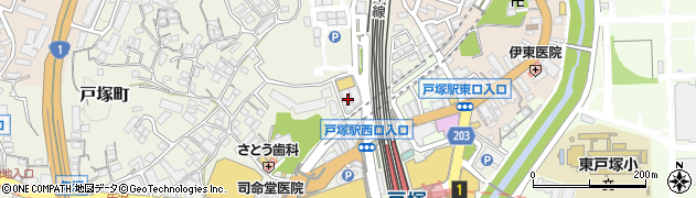 神奈川県横浜市戸塚区戸塚町6005-8周辺の地図