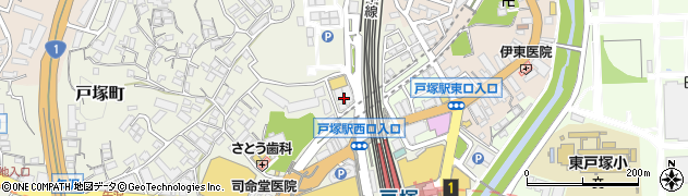 神奈川県横浜市戸塚区戸塚町6005周辺の地図