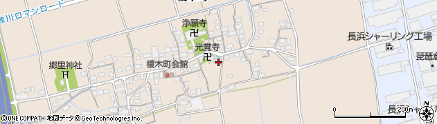 滋賀県長浜市榎木町265周辺の地図