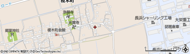滋賀県長浜市榎木町116周辺の地図