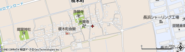 滋賀県長浜市榎木町244周辺の地図