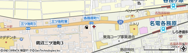 Ｂ２‐ＺＯＮＥ各務原店周辺の地図