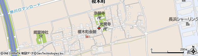 滋賀県長浜市榎木町1125周辺の地図