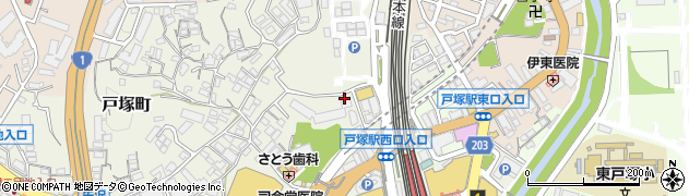 神奈川県横浜市戸塚区戸塚町5057周辺の地図