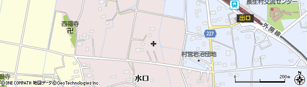 千葉県長生郡長生村水口595周辺の地図