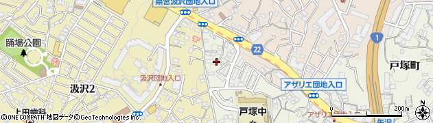 神奈川県横浜市戸塚区戸塚町4550周辺の地図