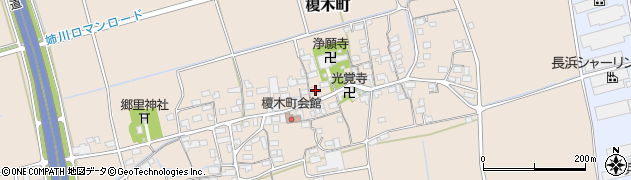 滋賀県長浜市榎木町1123周辺の地図