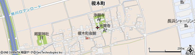 滋賀県長浜市榎木町1126周辺の地図