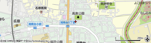 神奈川県藤沢市湘南台6丁目48-1周辺の地図