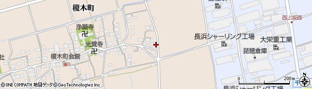 滋賀県長浜市榎木町1352周辺の地図