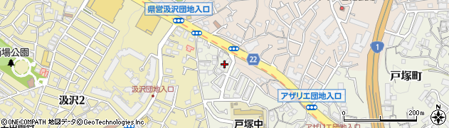 神奈川県横浜市戸塚区戸塚町4535周辺の地図