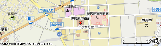 横浜銀行伊勢原市役所 ＡＴＭ周辺の地図