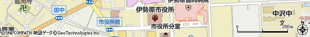 神奈川県伊勢原市周辺の地図