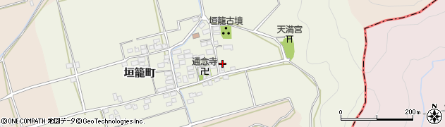 滋賀県長浜市垣籠町周辺の地図