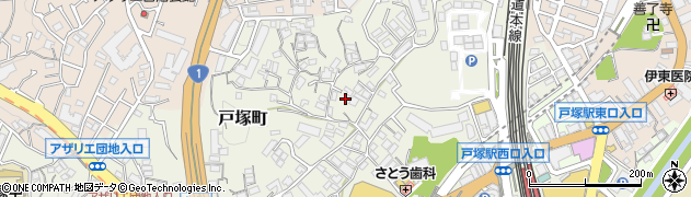 神奈川県横浜市戸塚区戸塚町4943周辺の地図