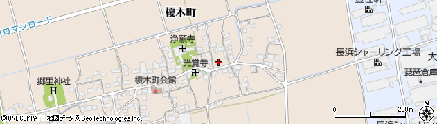 滋賀県長浜市榎木町1286周辺の地図