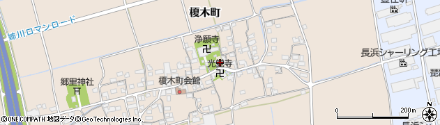 滋賀県長浜市榎木町1131周辺の地図