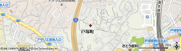 神奈川県横浜市戸塚区戸塚町4773周辺の地図
