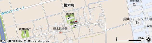 滋賀県長浜市榎木町1135周辺の地図