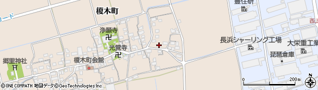 滋賀県長浜市榎木町1321周辺の地図