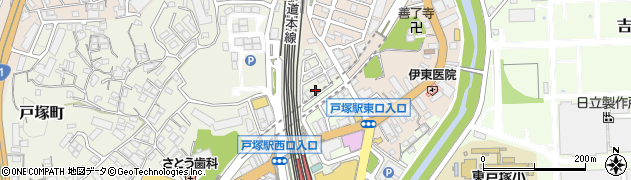 神奈川県横浜市戸塚区戸塚町6010周辺の地図