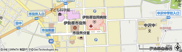 伊勢原協同病院周辺の地図