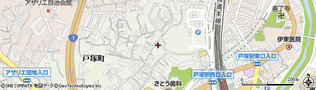 神奈川県横浜市戸塚区戸塚町5010周辺の地図