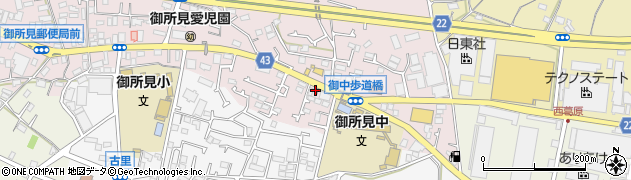 藤沢北警察署御所見交番周辺の地図