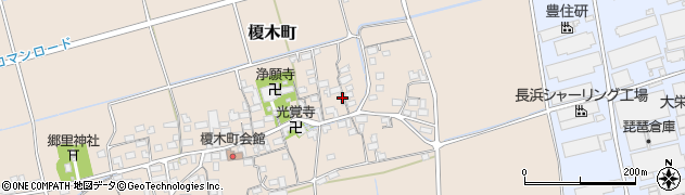 滋賀県長浜市榎木町1284周辺の地図