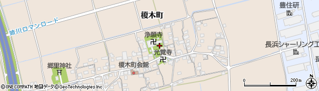 滋賀県長浜市榎木町1130周辺の地図