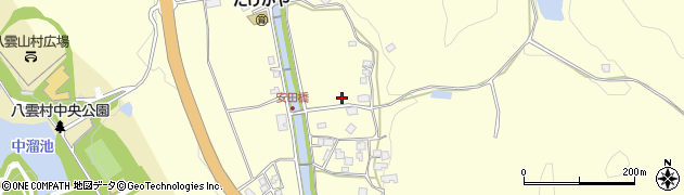 島根県松江市八雲町東岩坂599周辺の地図