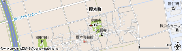 滋賀県長浜市榎木町1118周辺の地図