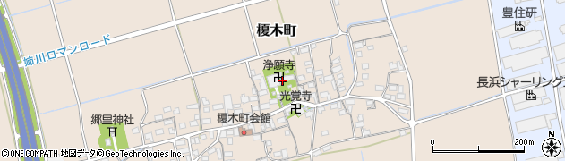 滋賀県長浜市榎木町1128周辺の地図