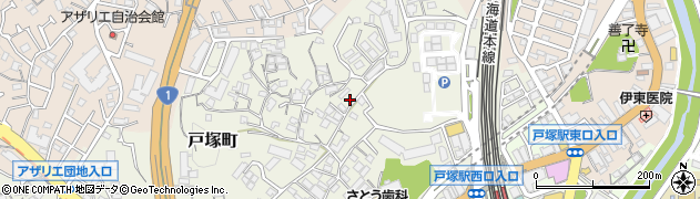 神奈川県横浜市戸塚区戸塚町5009周辺の地図