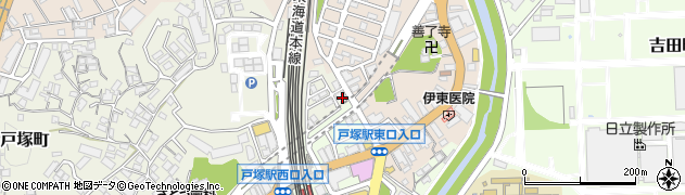 神奈川県横浜市戸塚区戸塚町6014周辺の地図