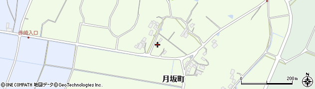 島根県安来市月坂町130周辺の地図
