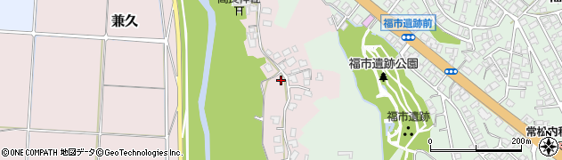 鳥取県米子市兼久周辺の地図