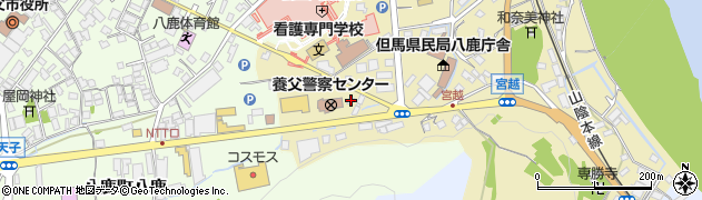 日ノ丸産業株式会社　八鹿給油所周辺の地図