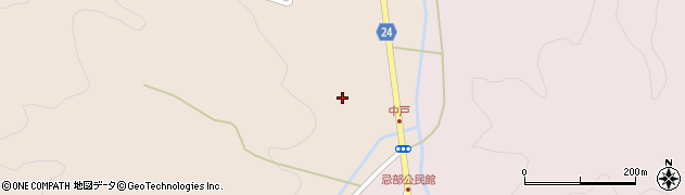 島根県松江市西忌部町617周辺の地図