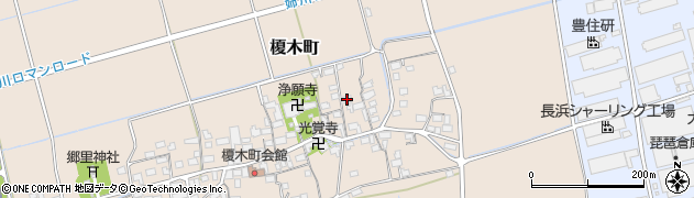 滋賀県長浜市榎木町1282周辺の地図