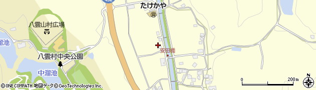 島根県松江市八雲町東岩坂424周辺の地図