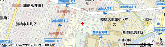 沓井公園周辺の地図