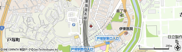 神奈川県横浜市戸塚区戸塚町6012周辺の地図