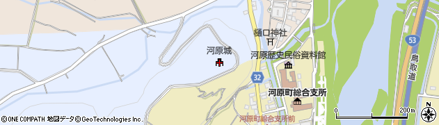 鳥取県鳥取市河原町谷一木1011周辺の地図