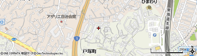 神奈川県横浜市戸塚区戸塚町4980周辺の地図