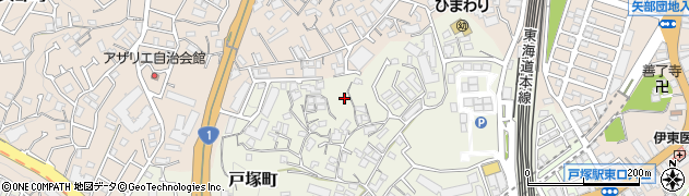 神奈川県横浜市戸塚区戸塚町4999周辺の地図