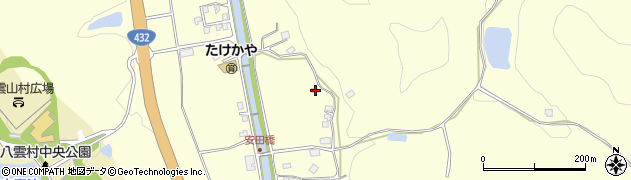 島根県松江市八雲町東岩坂627周辺の地図
