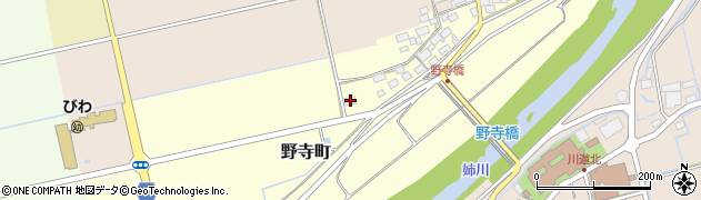 滋賀県長浜市野寺町78周辺の地図